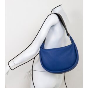 lapis blue small hobo bag 2