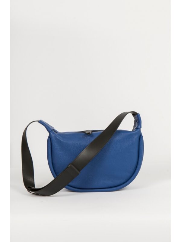 lapis blue small hobo bag